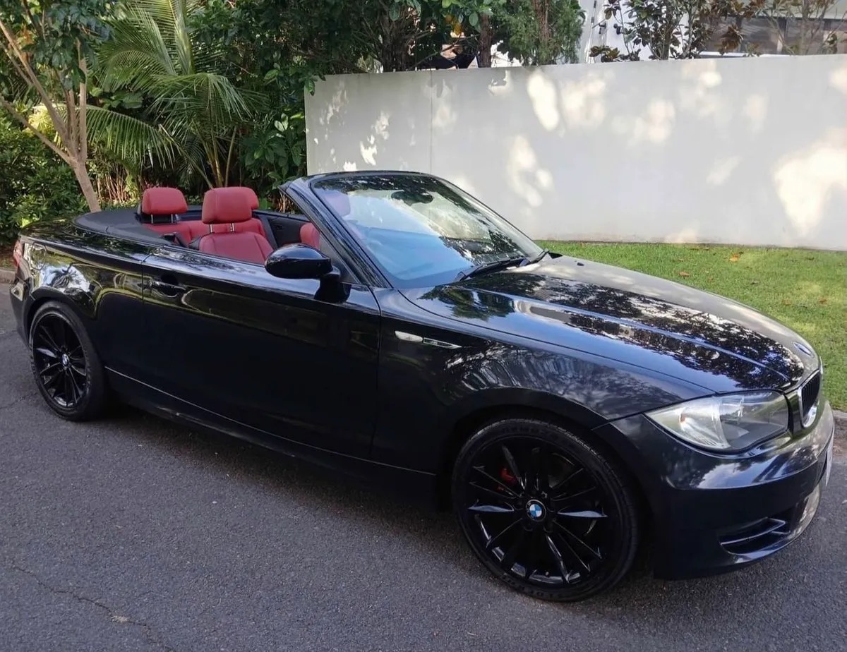 Betty, BMW 120i Convertible automatic hire car on Magnetic Island